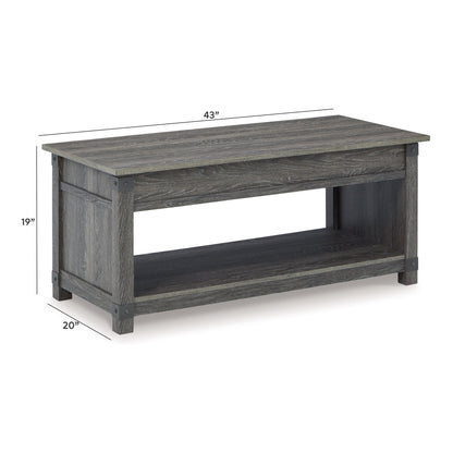 Freedan Rect Lift Top Cocktail Table